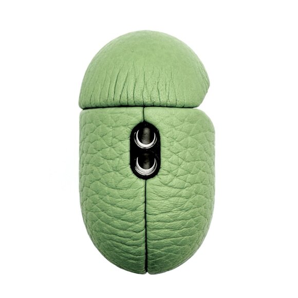 NWT GREEN Pebble Leather Case for Apple Airpods Pro 2 - Picture 5 of 6